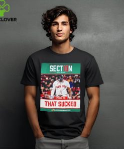 Boston Red Sox sect10n that sucked hoodie, sweater, longsleeve, shirt v-neck, t-shirt