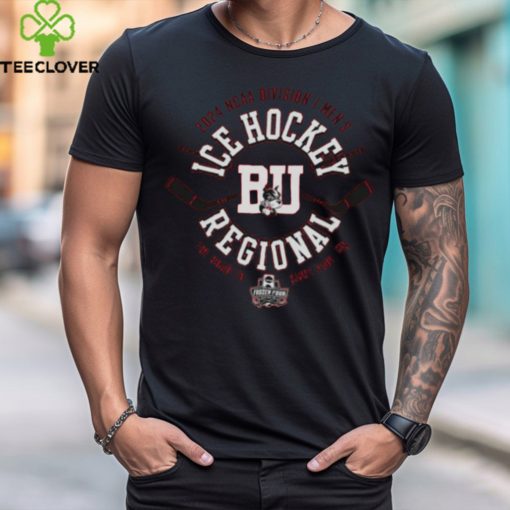 Boston University Terriers 2024 NCAA Division I Men’s Ice Hockey Regional T Shirt