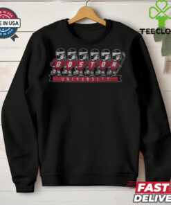 Boston University Vintage Hockey Lineup Shirt