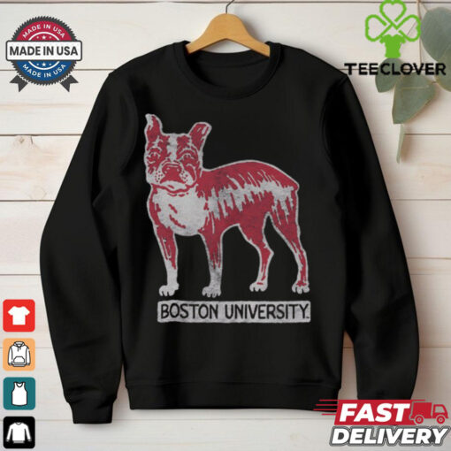 Boston University Vintage Standing Terrier Shirt