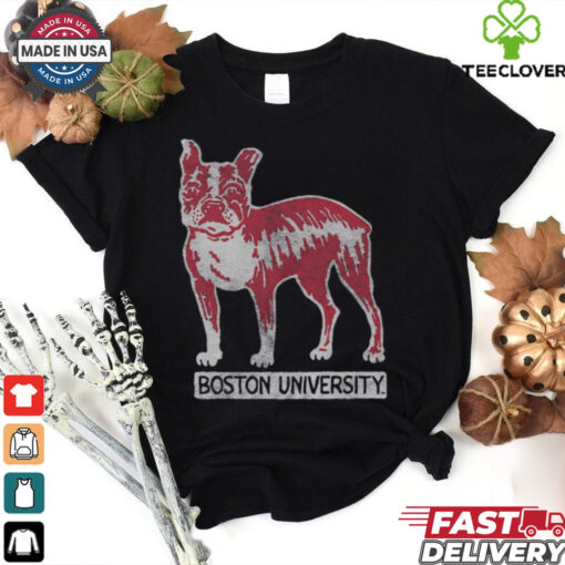 Boston University Vintage Standing Terrier Shirt