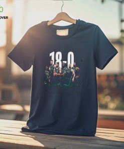 Boston celtics 18 0 in nba for best start at home in celtics history shirt