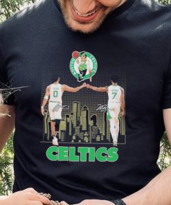 Boston celtics player tatum and brown city logo T shirt