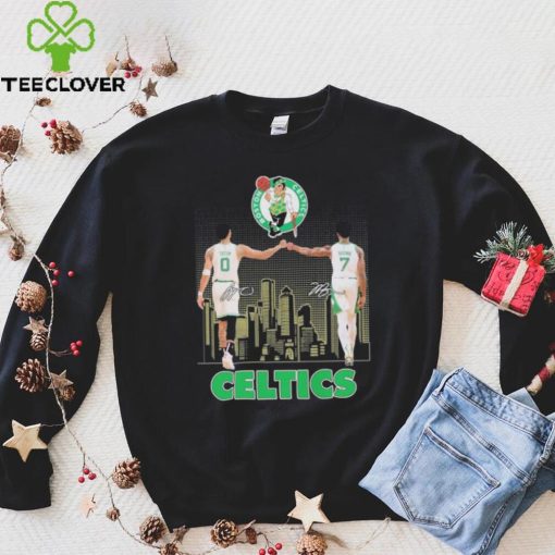 Boston celtics player tatum and brown city logo T shirt
