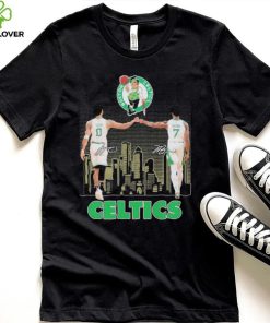 Boston celtics player tatum and brown city logo T shirt