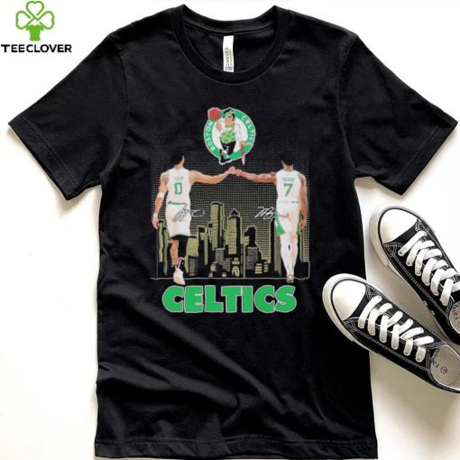 Boston celtics player tatum and brown city logo T shirt
