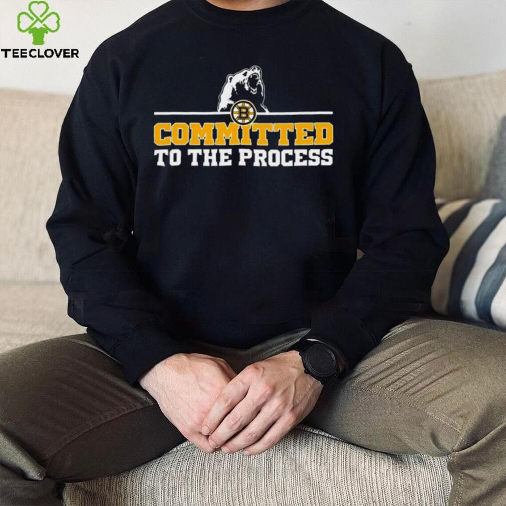 Boston committed to the process logo shirt Boston committed to the process logo shirt