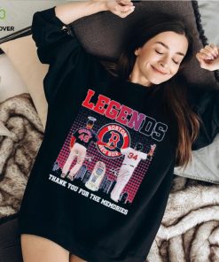 Boston red sox legends thank you for the memories shirt