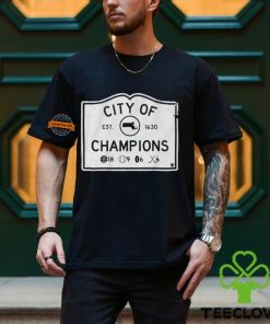 Boston sports city of champions est 1630 shirt