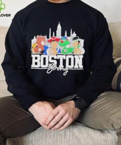 Boston strong Boston city sport teams mascot shirt