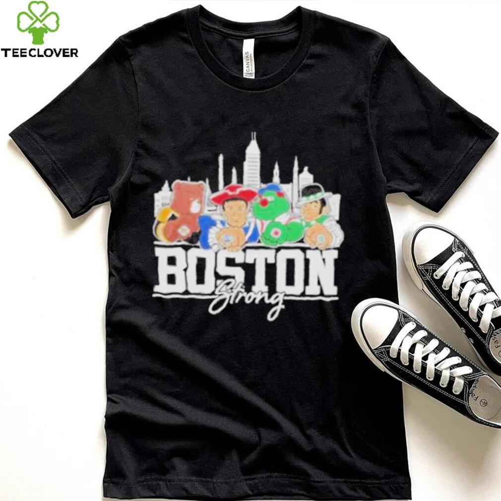 Boston strong Boston city sport teams mascot shirt Boston strong Boston city sport teams mascot shirt