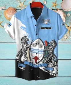 Botswana Coat Of Arms Hawaiian Shirt