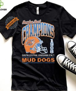 Bourbon Bowl Champions 1998 South Central Louisiana State Mud Dogs shirt