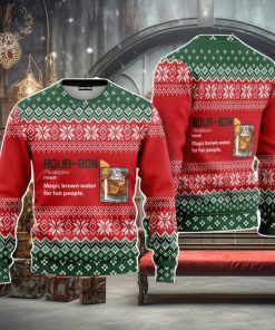 Bourbon Noun Christmas Unisex Ugly Sweater