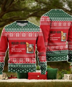 Bourbon Noun Christmas Unisex Ugly Sweater