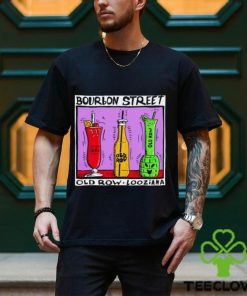 Bourbon Street drinks shirt