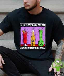 Bourbon Street drinks shirt