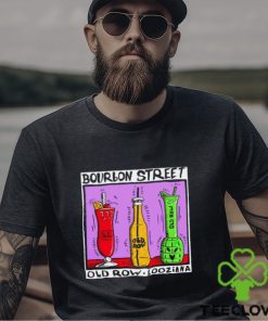 Bourbon Street drinks shirt