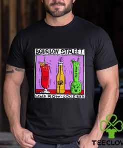 Bourbon Street drinks shirt