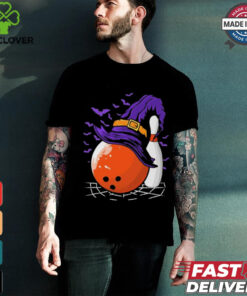 Bowling Ball Witch Hat Halloween Shirt