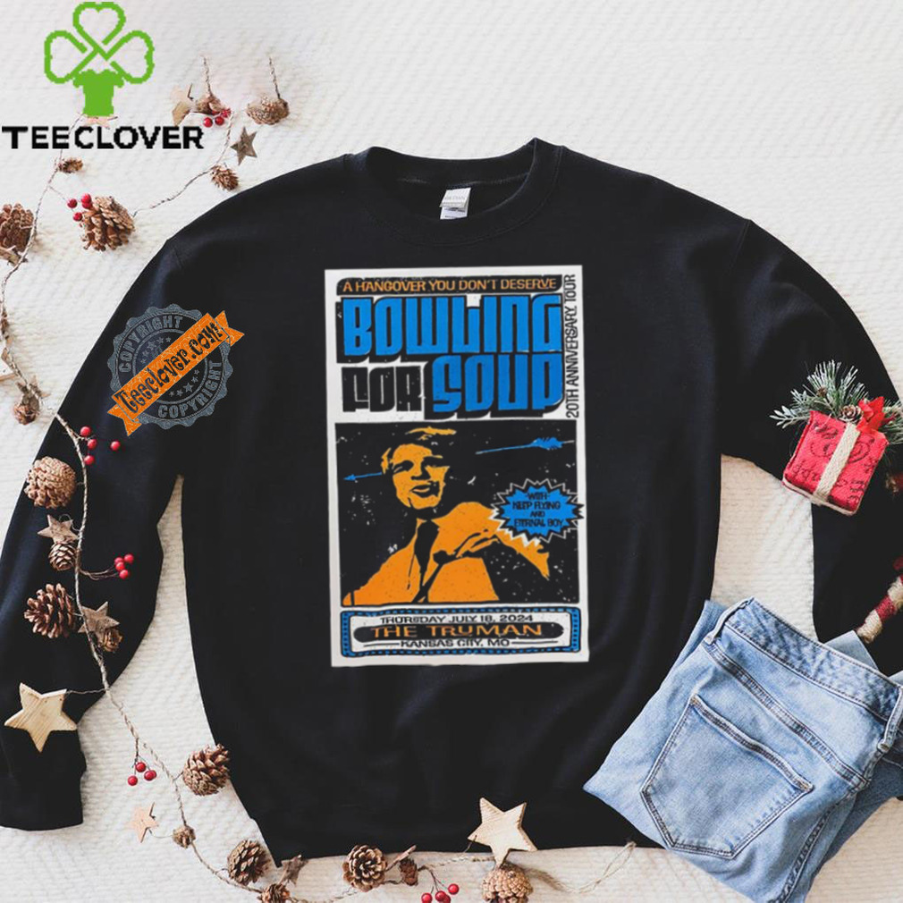 Bowling For Soup The Truman July 18 2024 Kansas City MO Poster shirt Bowling For Soup The Truman July 18 2024 Kansas City MO Poster shirt