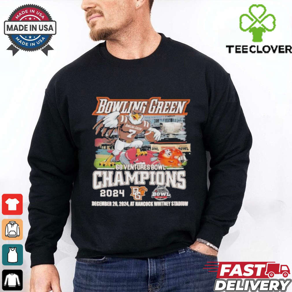 Bowling Green 68 Ventures Bowl Champions 2024 T shirts Bowling Green 68 Ventures Bowl Champions 2024 T shirts