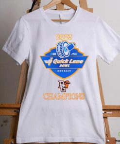 Bowling Green Falcons Football 2023 Quick Lane Bowl Champions Shirt