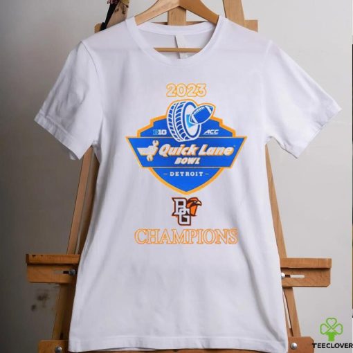 Bowling Green Falcons Football 2023 Quick Lane Bowl Champions Shirt