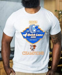 Bowling Green Falcons Football 2023 Quick Lane Bowl Champions Shirt