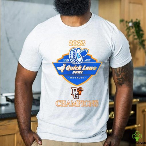 Bowling Green Falcons Football 2023 Quick Lane Bowl Champions Shirt