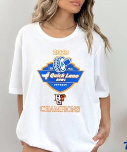 Bowling Green Falcons Football 2023 Quick Lane Bowl Champions Shirt