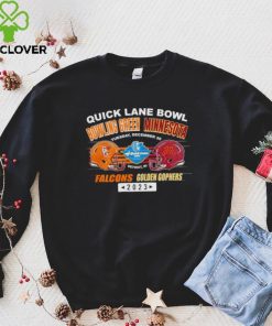 Bowling Green Falcons vs Minnesota Golden Gophers Quick Lane Bowl Game 2023 shirt