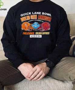 Bowling Green Falcons vs Minnesota Golden Gophers Quick Lane Bowl Game 2023 shirt