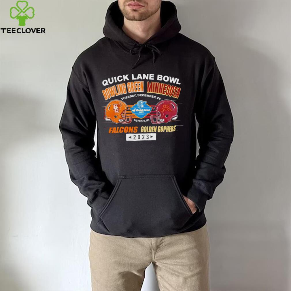 Bowling Green Falcons vs Minnesota Golden Gophers Quick Lane Bowl Game 2023 shirt Bowling Green Falcons vs Minnesota Golden Gophers Quick Lane Bowl Game 2023 shirt