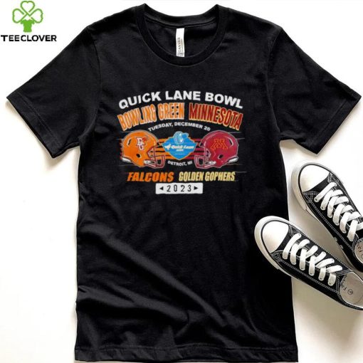 Bowling Green Falcons vs Minnesota Golden Gophers Quick Lane Bowl Game 2023 shirt