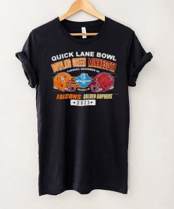 Bowling Green Falcons vs Minnesota Golden Gophers Quick Lane Bowl Game 2023 shirt