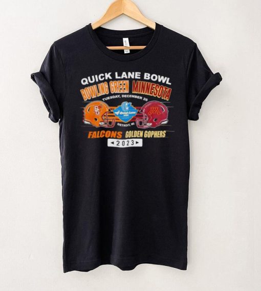Bowling Green Falcons vs Minnesota Golden Gophers Quick Lane Bowl Game 2023 shirt