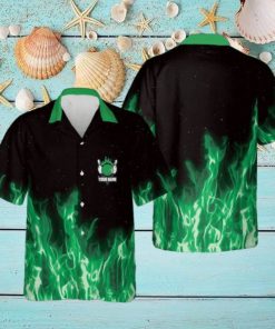 Bowling Green Flame Magic Fire Personalized Hawaiian Shirt