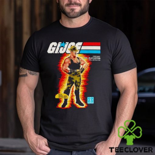 Box Art Sgt Slaughter GI Joe shirt