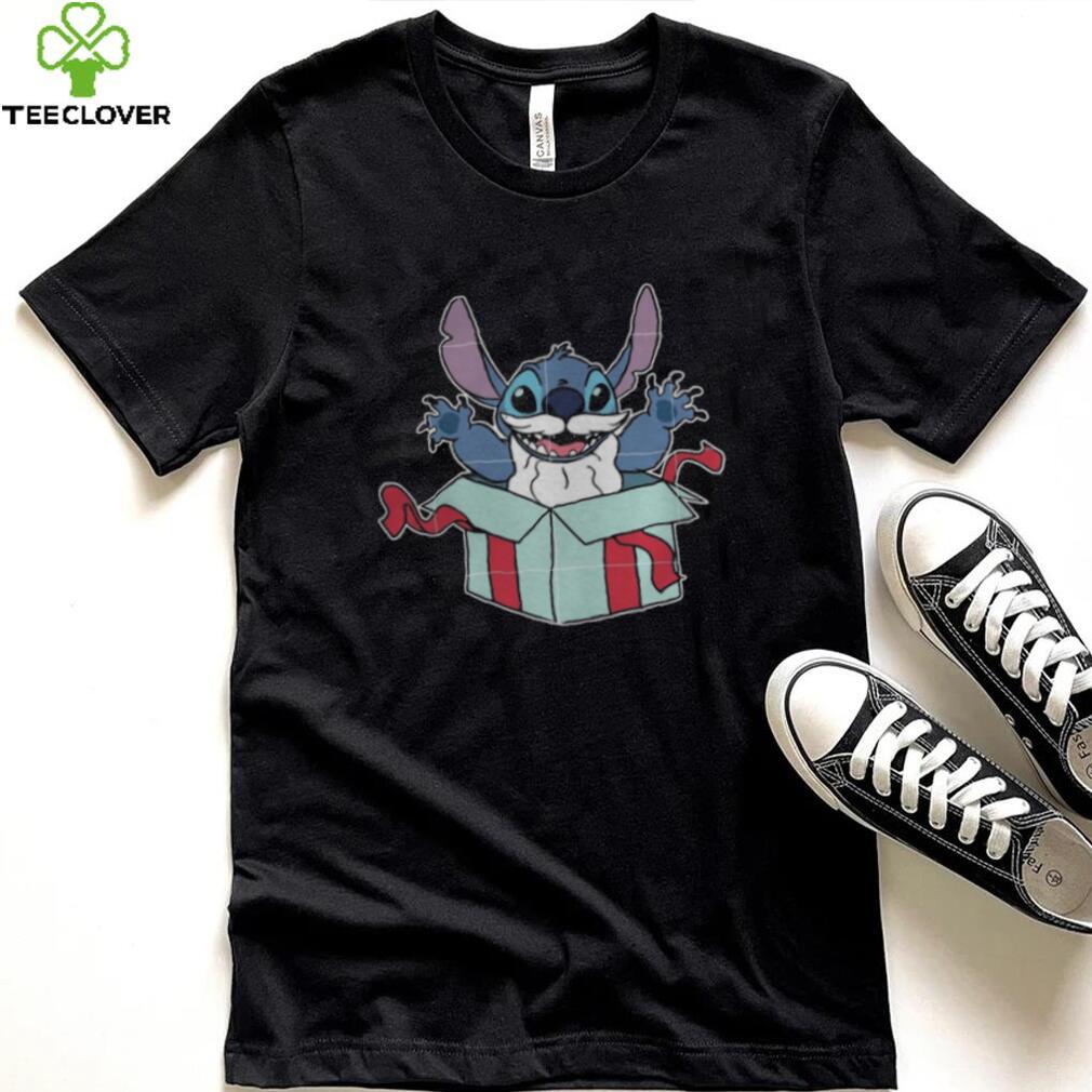 Box Tree Santa Hat Present Holiday Stitch Christmas shirt Box Tree Santa Hat Present Holiday Stitch Christmas shirt