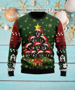 Boxer Christmas Sweater