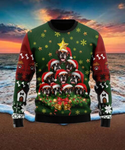 Boxer Christmas Sweater