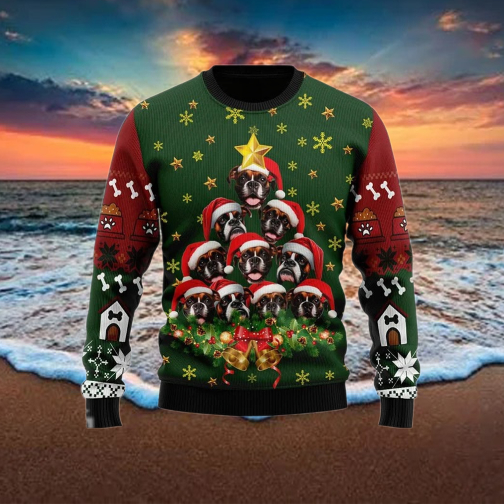 Boxer Christmas Sweater Boxer Christmas Sweater