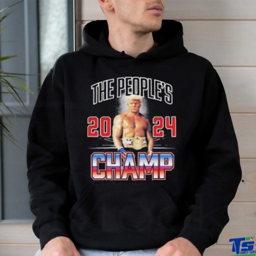 Boxer Trump the people 2024 Champ hoodie, sweater, longsleeve, shirt v-neck, t-shirt