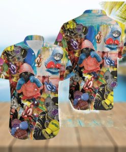Boxing Cats Cute Hawaiian Shirt