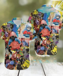 Boxing Cats Cute Hawaiian Shirt