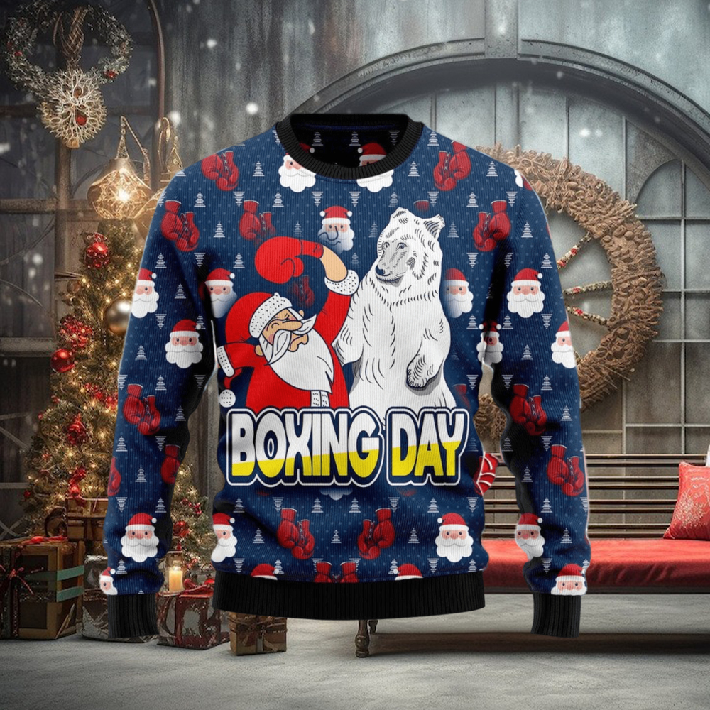 Boxing Day Ugly Christmas Sweater Best Gift For Men And Women Boxing Day Ugly Christmas Sweater Best Gift For Men And Women