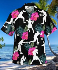 Boxing Tropical Flower Hawaiian Shirt 1 Boxing Tropical Flower Hawaiian Shirt