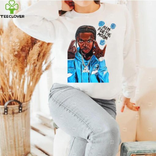 Boy With Blue Jackets Aim For The Moon 21 Savage Rap Hip Hop hoodie, sweater, longsleeve, shirt v-neck, t-shirt