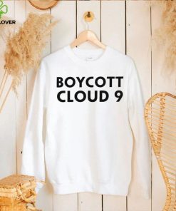 Boycott Cloud 9 logo shirt